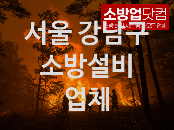 서울 강남구 소방설비 추천 TOP 2, 소방업체